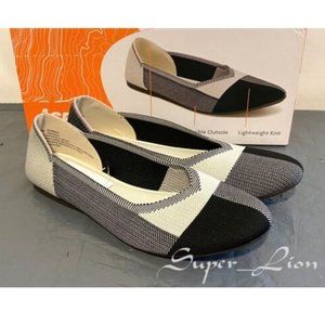 JSport Women's Doreen Knit Flat Slip On Shoes